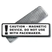 Adhesive magnet for name tag and badges