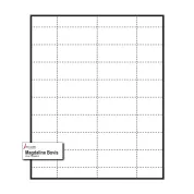 2-9/16" x 1-3/16" Medium Polar™ Badge Paper Name Tag Inserts compatible with inkjet and laser printers
