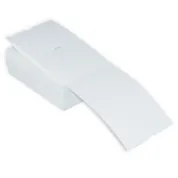 4x3 Single-sided blank event badge with white borders  