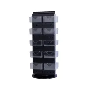 21inch tall badge ribbon display wall with pocket organizers