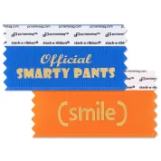 fun stackable badge ribbons for name tags