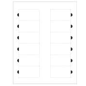 Print the number of inserts you want with your inkjet printer and use the rest later for new staff members