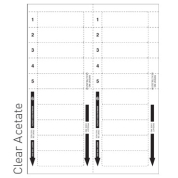 Print the number of inserts you want with your laser printer and use the rest later for new staff members