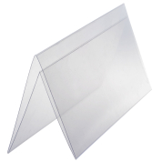 foldable plastic name tent holder