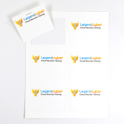temporary visitor badges pre-printed with your company information