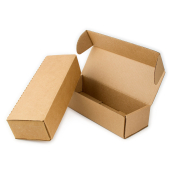 Name tag organizer box is made from recycled cardboard. The name tag transportation box can hold 4" x 3", 4" x 2.5", and 3.5" x 2.25" size name tags