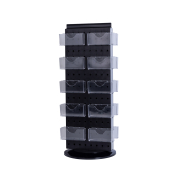 21inch tall badge ribbon display wall with pocket organizers