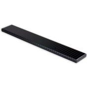 Made in the USA wooden name tag organizer can hold 40 event badges or 40 name tag holders