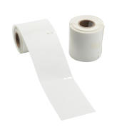 3-1/2” x 2-1/4” satin finish labels for last minute event registration