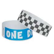 Disposable event wristbands with custom logo