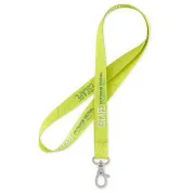 imprinted lanyard with lobster claw clip