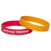 Custom waterproof wristbands with event logo