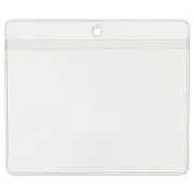 4x3 name tag holder made with 38% thicker material and stronger edge welds