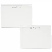 4"x3" name tag holder made with 38% thicker material and stronger edge welds