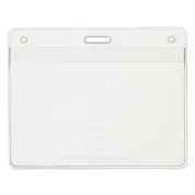 4-1/4" x 3" Quick Trim Name Tag Holder with Slot