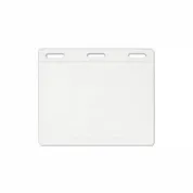 4x3 name tag holder made with 38% thicker material and stronger edge welds