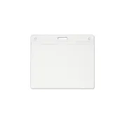 4inx3in reusable and recyclable name tag holders that are easy to fill