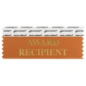 SAWRECMGO_01 Caramel Award Recipient badge ribbon