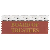 SBOTRMOGO_01 mocha board of trustees badge ribbon