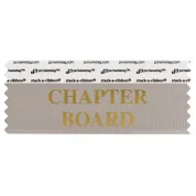 SCHBOGYGO_01 gray chapter board badge ribbon