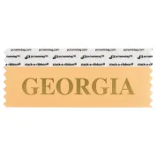SGEORPEGO_01 peach georgia badge ribbon