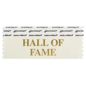 SHAFACRGO_01 cream Hall of Fame badge ribbon