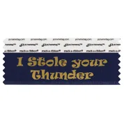 SISYTONAGO_01 navy I stole your thunder badge ribbon
