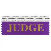 SJUDGVIGO_01 violet judge badge ribbon