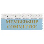 SMECOCOGO_01 light blue membership committee badge ribbon