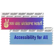 DE&I name badge ribbons