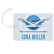 sports bag tag personalized