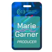 2.125 inch x 3.375 inch staff badge