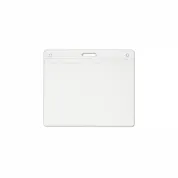 4" x 3" Biodegradable PVC Name Tag Holder, Slot