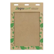 preprinted kraft paper badge holder