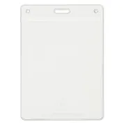 3" x 4" Vertical Name Tag Holder with Slot