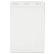 4-1/4" x 6" Vertical Name Tag Holder with three slots