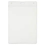 4-1/4" x 6" Vertical Name Tag Holder with Slot