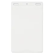 3-5/8" x 5-1/2" Vertical Name Tag Holder with two Slots