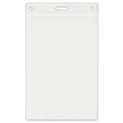 3-5/8" x 5-1/2" Vertical Name Tag Holder with Slot