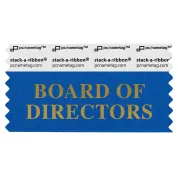 S3BOODBLGO_01 Blue Board of Directors titled badge ribbon