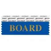 SBOARBLGO_01 Blue Board titled badge ribbon