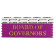 SBOGOBEGO_01 Berry Board of Governors titled badge ribbon