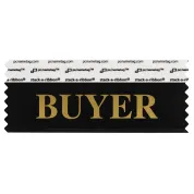 SBUYEBKGO_01 Black Buyer badge ribbon
