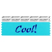 SCOOLJBBL_01 jewel blue cool! badge ribbon