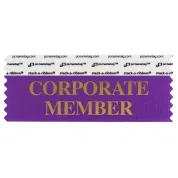 SCORMVIGO_01 violet corporate member badge ribbon