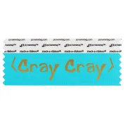 SCRCRJBGO_01 jewel blue cray cray badge ribbon