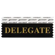 4" x 1-5/8" DELEGATE Badge Ribbon
