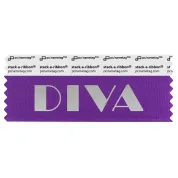 SDIVAVISL_01 violet diva badge ribbon