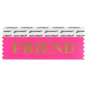 SFRIENCGO_01 neon cerise badge ribbon