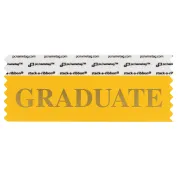 SGRADGOGO_01 gold graduate badge ribbon